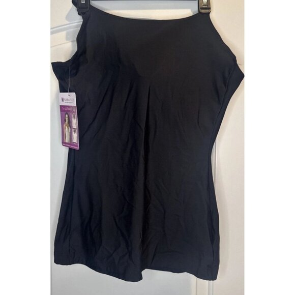 Shapeez Black Ultimate Pretty Back Smoothing Underwire Bra & Shaper Sz 1X-D NEW - Picture 3 of 7
